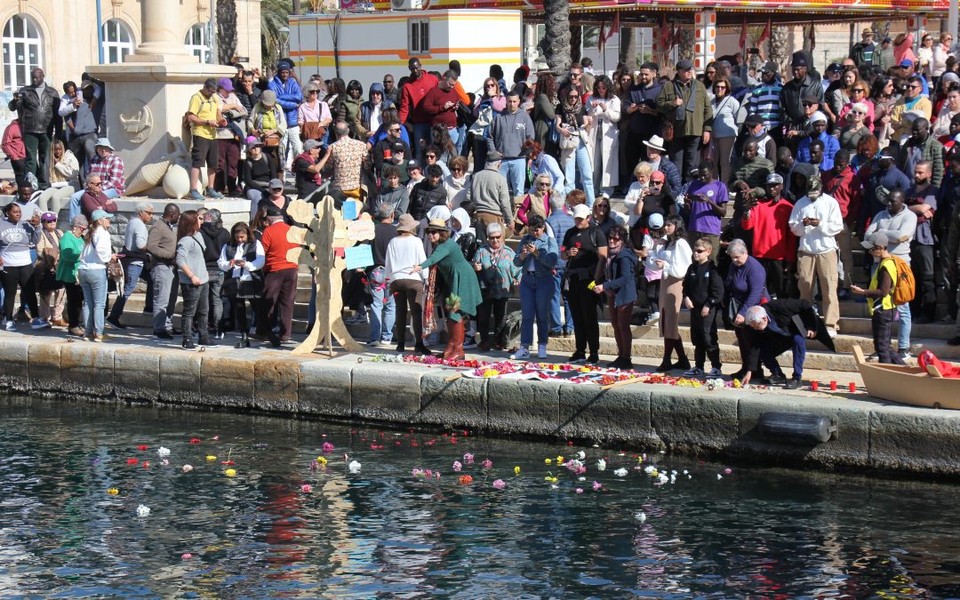 Aquí sólo queremos ser humanos