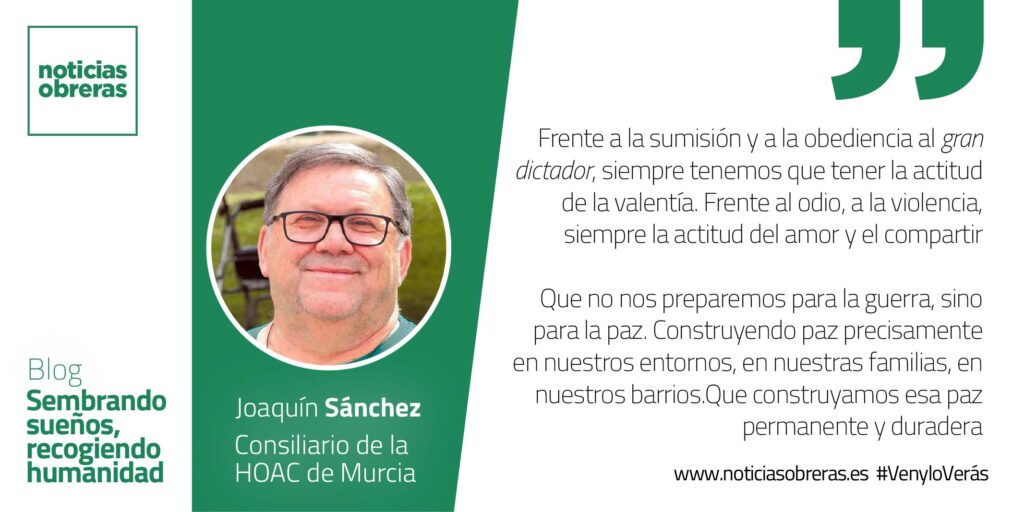 Siempre la paz, nunca la guerra